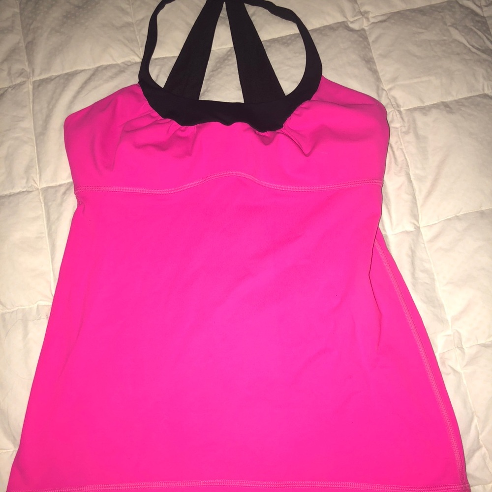 lulemon Scoop Me Up Tank II in Raspberry